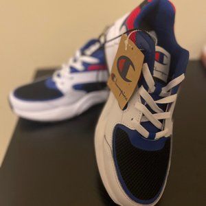 Champion Men's 93Eighteen Block Size 10 Black White Blue Red CPS10912M New